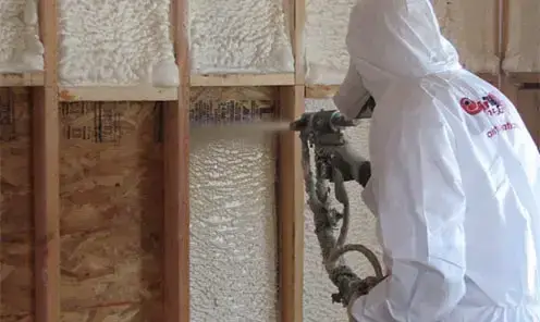 spray foam insulation for a shipping container home