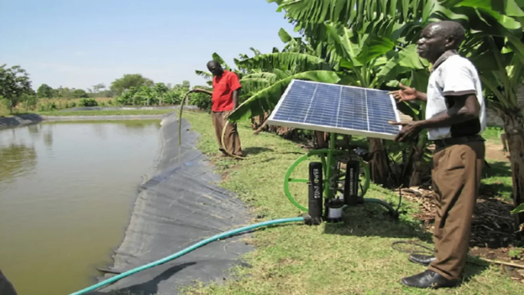 using solar power to pump water