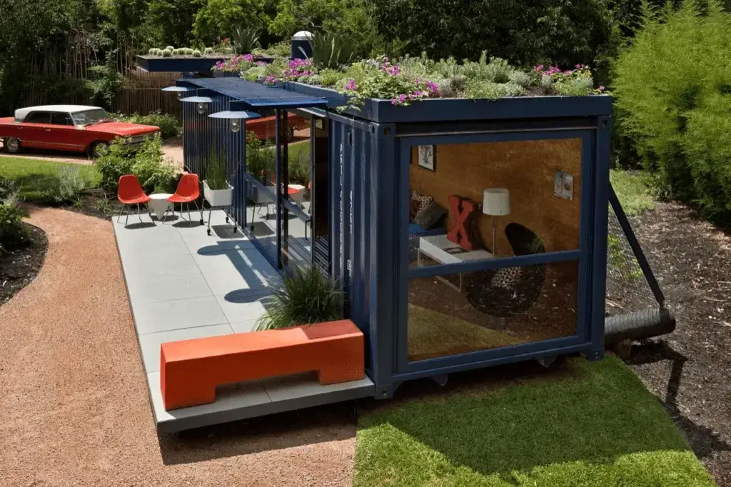 A Container Home for Guests