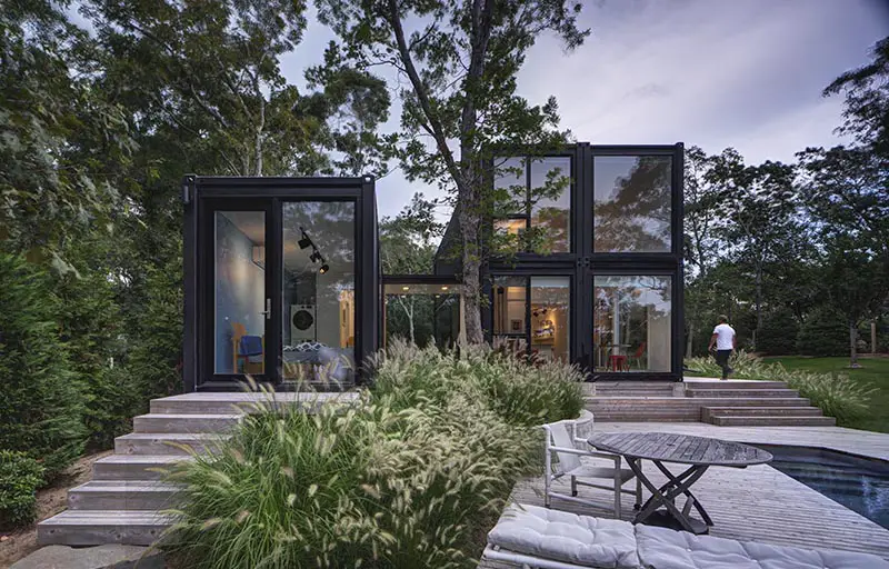 A container home for the families