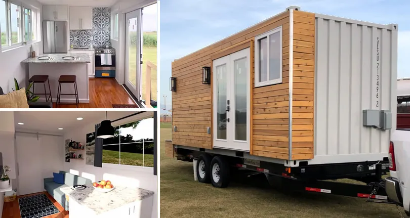 A mobile container home