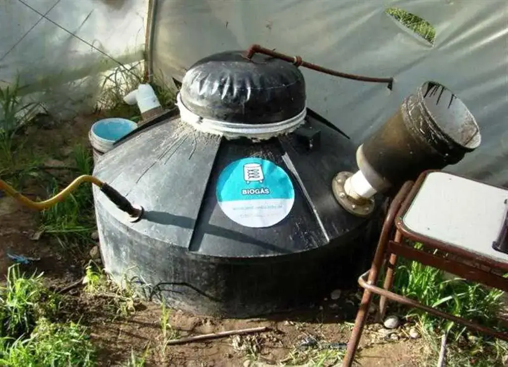 Total amount of gas a bio-digester can produce