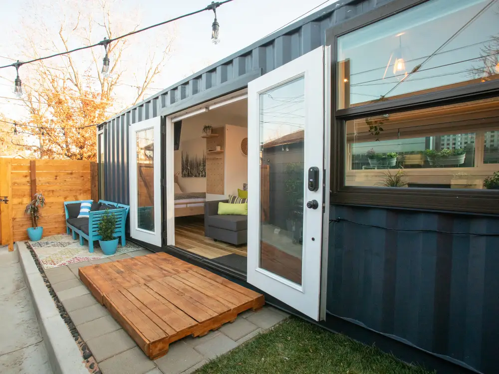Tiny living space container home