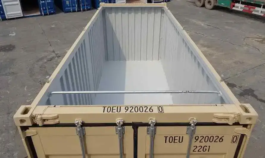 20 ft open top shipping container