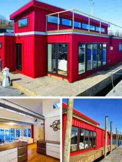 4 bedroom shipping container home house boat