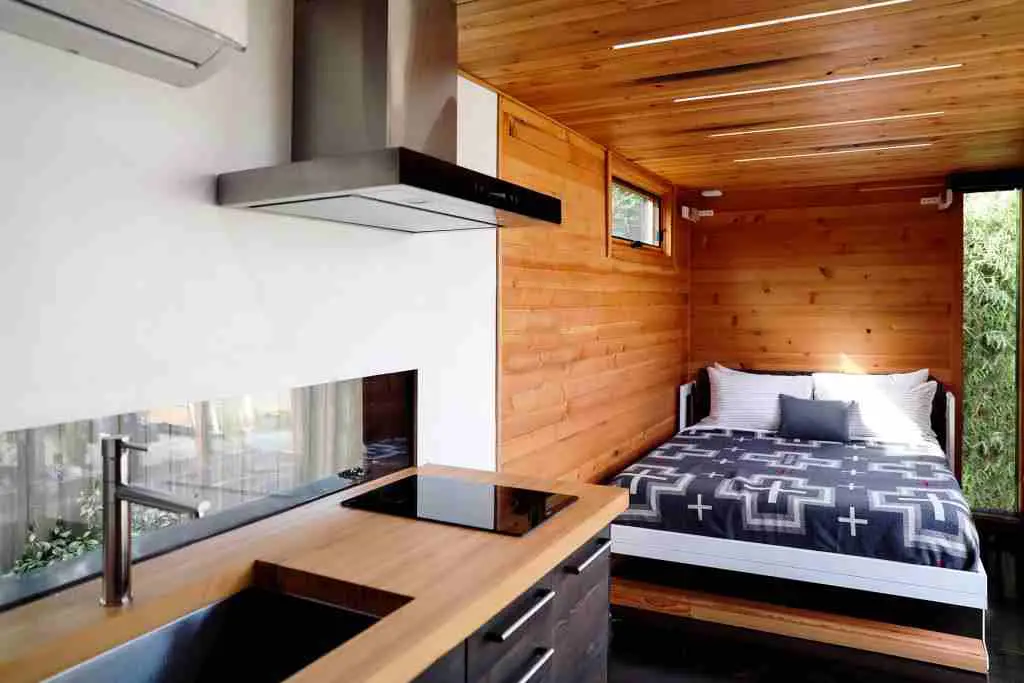 Model One by Modern Dwellings 1 bedroom shipping container home 3