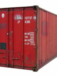 Standard 40 foot shipping container for sale in Texas