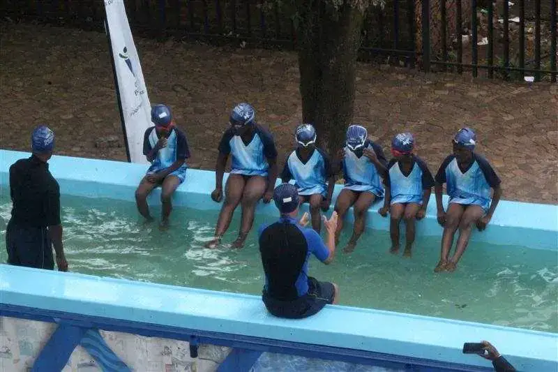 South Africa Learn to Swim Container Pool
