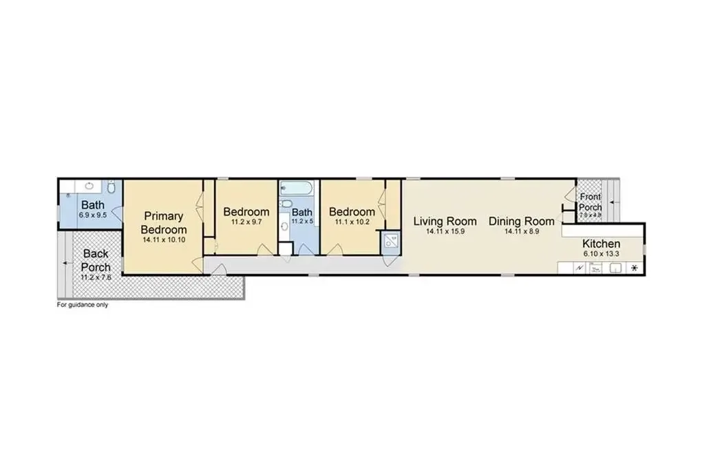 Floor plan of container home in 2844 Dryades St, New Orleans construction process