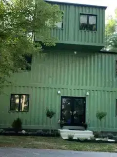Shipping container home in Killingly, Connecticut, United States