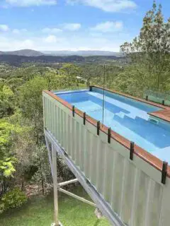 Shipping container pools in Brisbane