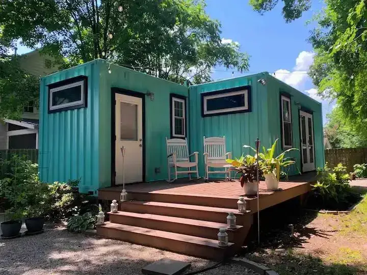 Shipping container home in Atlanta, Georgia, United States