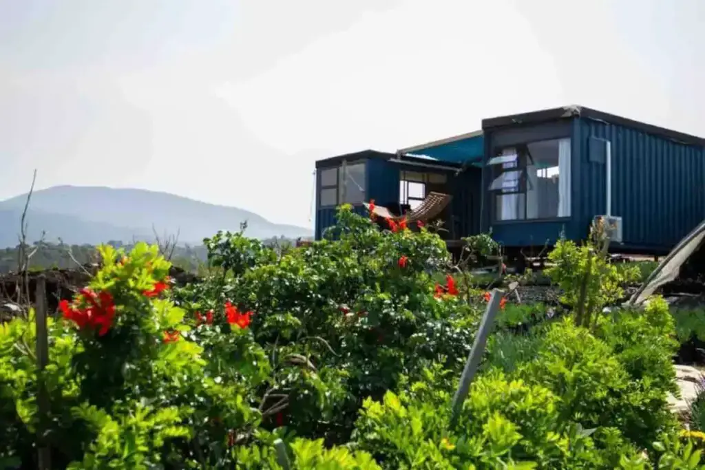 Shipping container home in Hoekwil, Western Cape, South Africa