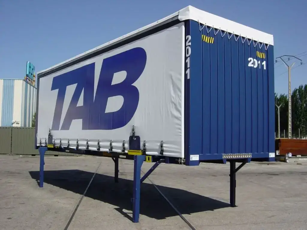 Swap body shipping container