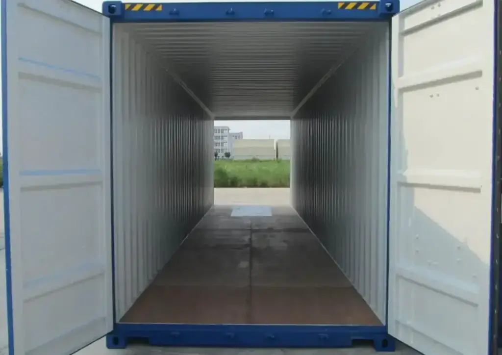 Tunnel shipping container