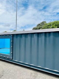 40 foot shipping container Swimming Pool DIY Project