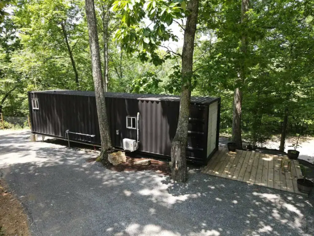 Shipping container home in Goodlettsville, Tennessee, United States