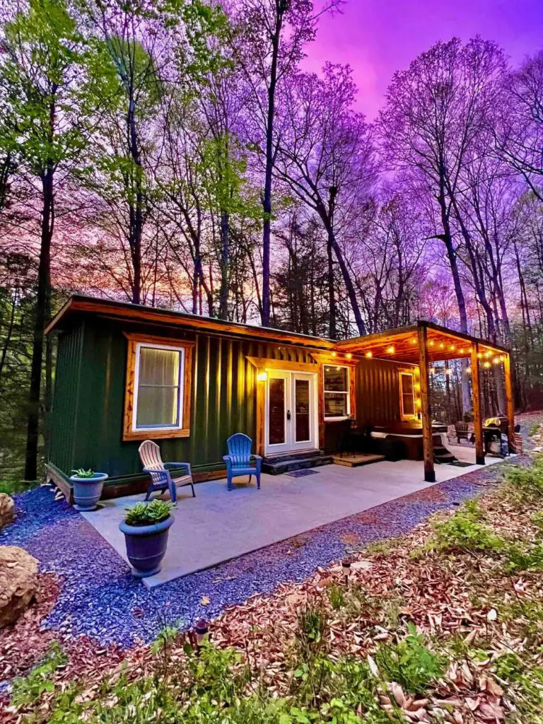 Shipping container in Wilderness, West Virginia, United States