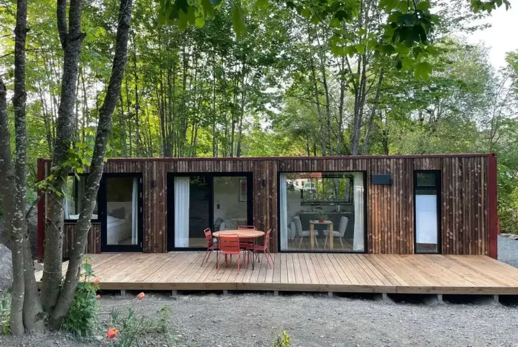 Shipping container home in Goslar, Germany
