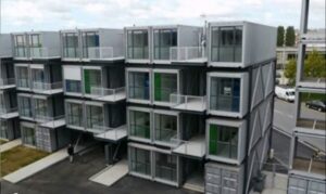 3 x 40 ft shipping container home apartments